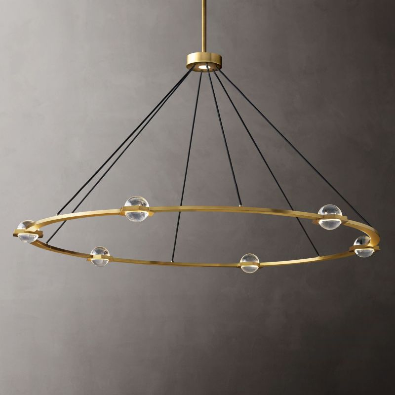 Eclate Round Chandelier 60"