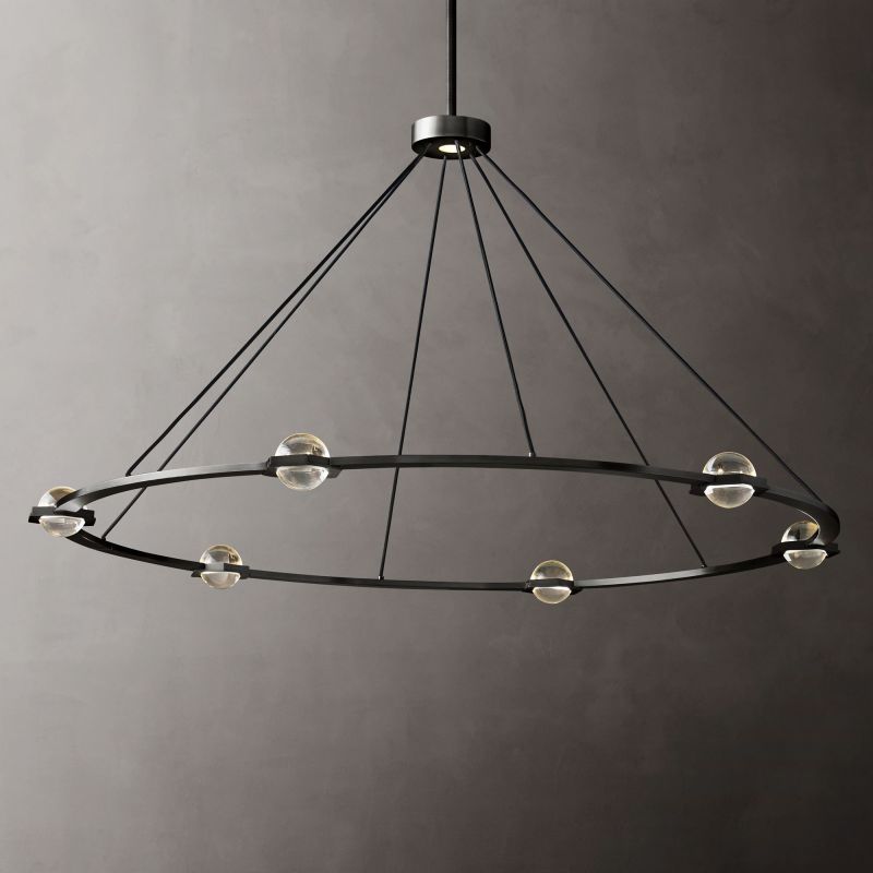 Eclate Round Chandelier 60"