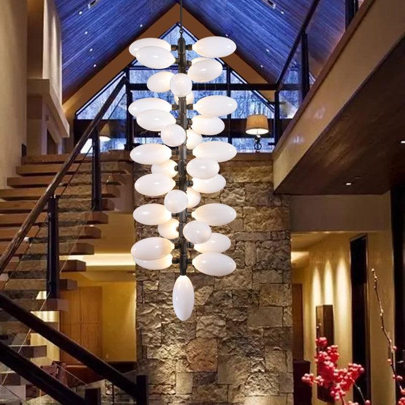 Esaer Vertical Long Grape Chandelier