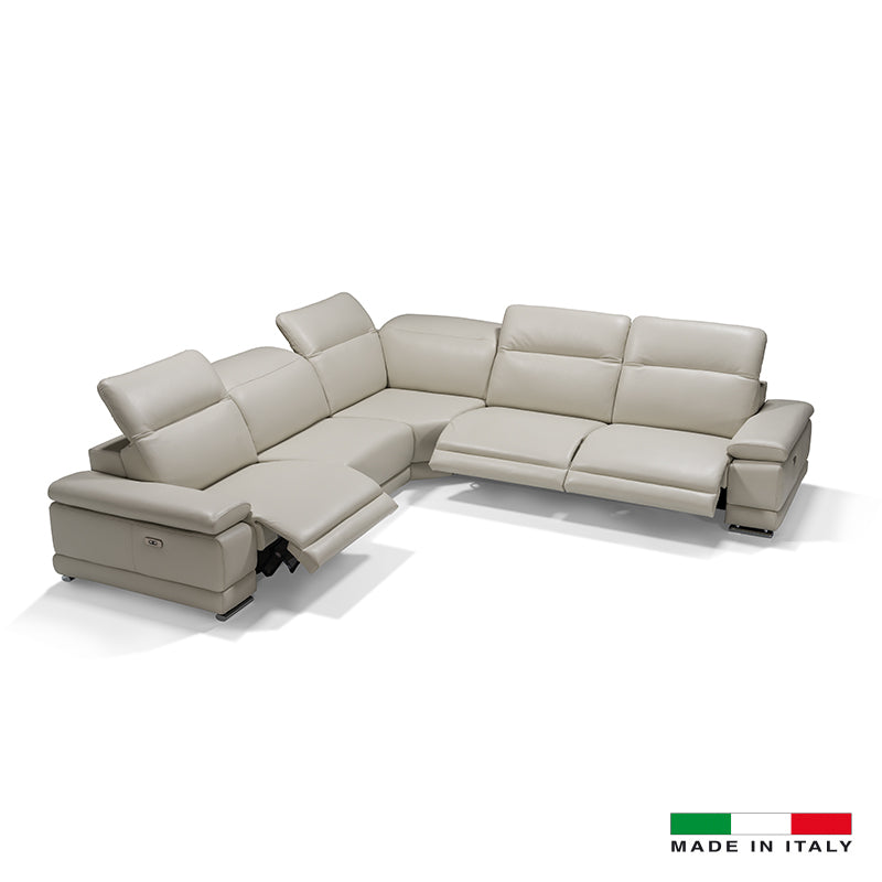 Bellini Modern Living Escape Sectional Light Grey Escape 3RS LGY