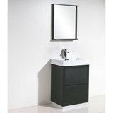 KubeBath Bliss Single Free Standing Modern Bathroom Vanity