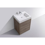 KubeBath Bliss Single Free Standing Modern Bathroom Vanity