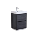 KubeBath Bliss Single Free Standing Modern Bathroom Vanity - Sea & Stone Bath