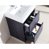 KubeBath Bliss Single Free Standing Modern Bathroom Vanity