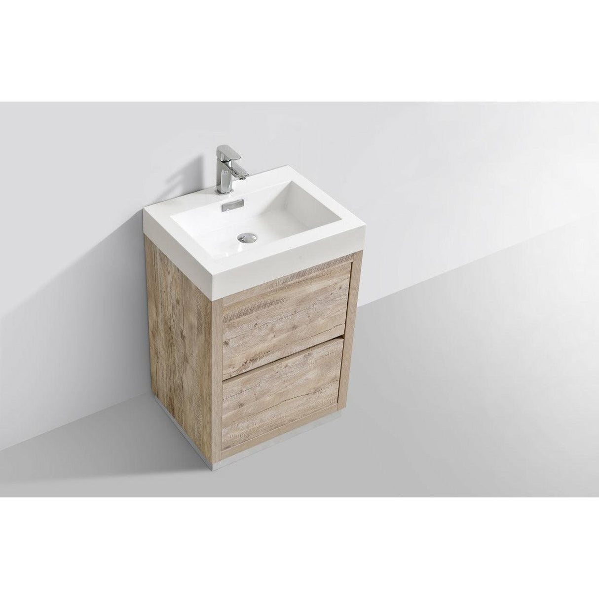 KubeBath Bliss Single Free Standing Modern Bathroom Vanity