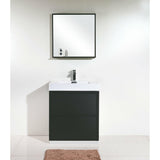 KubeBath Bliss Single Free Standing Modern Bathroom Vanity