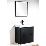 KubeBath Bliss Single Free Standing Modern Bathroom Vanity