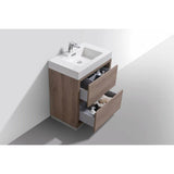 KubeBath Bliss Single Free Standing Modern Bathroom Vanity