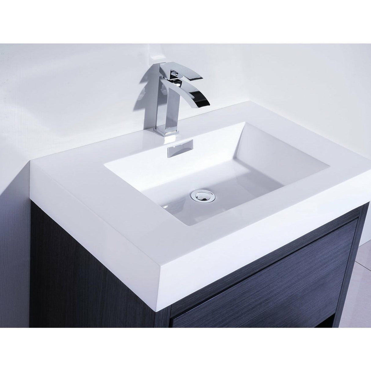 KubeBath Bliss Single Free Standing Modern Bathroom Vanity