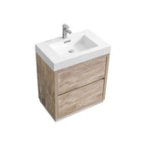 KubeBath Bliss Single Free Standing Modern Bathroom Vanity - Sea & Stone Bath