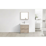 KubeBath Bliss Single Free Standing Modern Bathroom Vanity