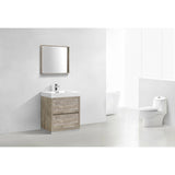 KubeBath Bliss Single Free Standing Modern Bathroom Vanity