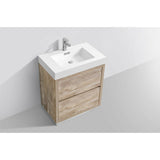 KubeBath Bliss Single Free Standing Modern Bathroom Vanity