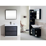 KubeBath Bliss Single Free Standing Modern Bathroom Vanity