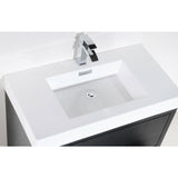 KubeBath Bliss Single Free Standing Modern Bathroom Vanity