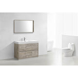 KubeBath Bliss Single Free Standing Modern Bathroom Vanity