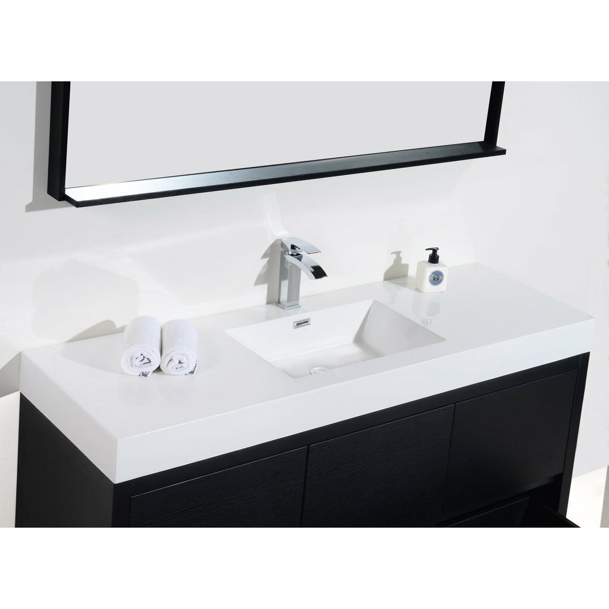 KubeBath Bliss Single Free Standing Modern Bathroom Vanity