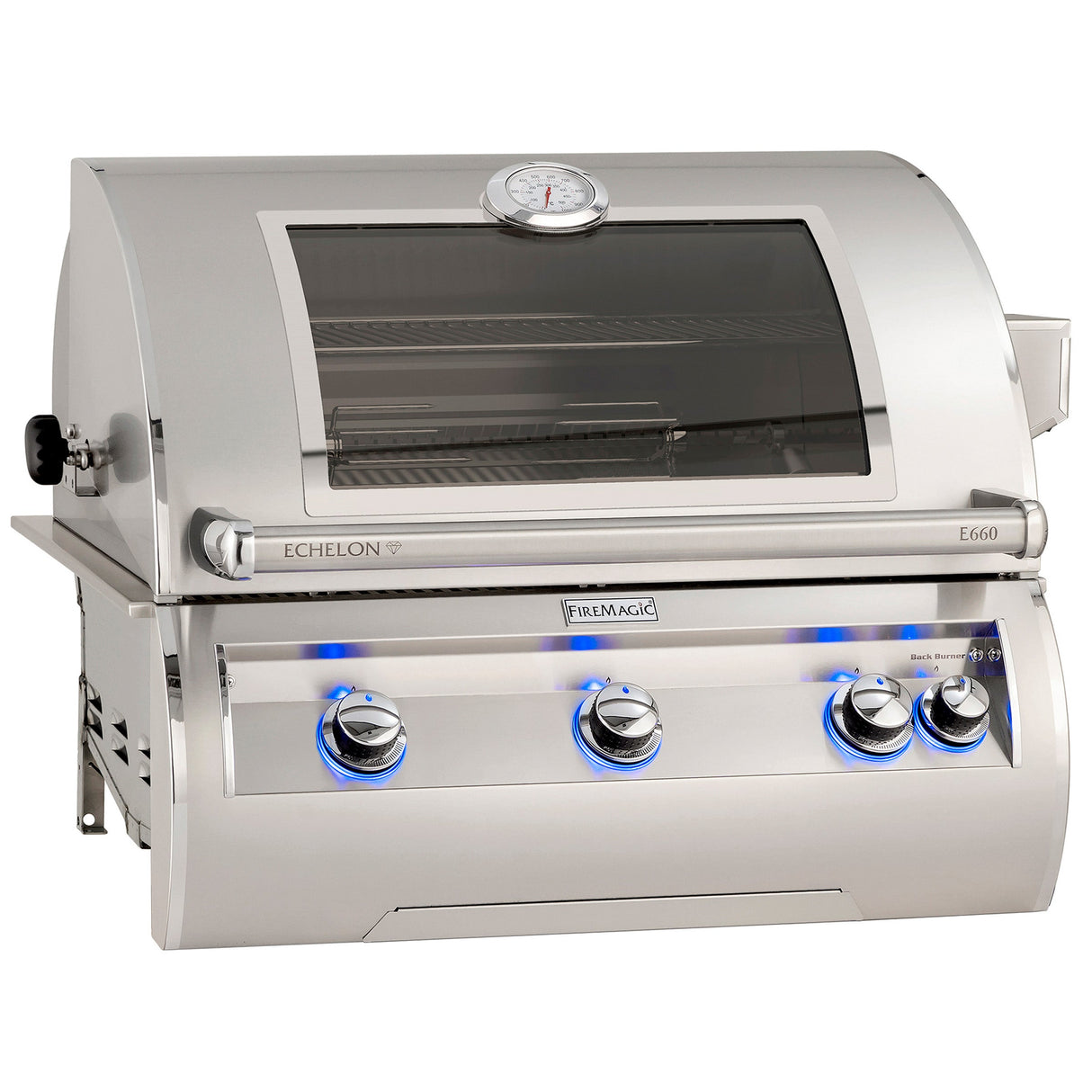 Fire Magic Echelon E660i Built-In Grill With Analog Thermometer