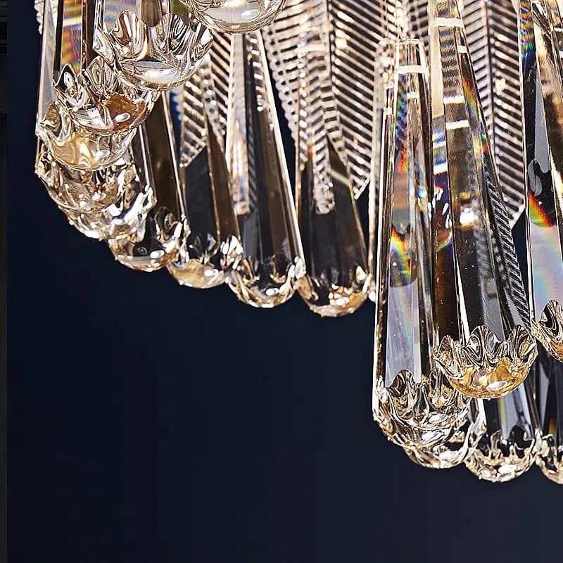 Floray 3-Tier Crystal Chandelier 18"