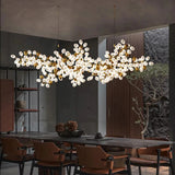 Luxuri Escamoles Horizontal Grape Chandelier