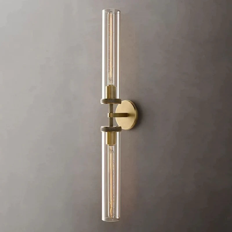 Edwini Modern Knurled Grand Linear Wall Sconce 31" W