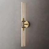 Edwini Modern Knurled Grand Linear Wall Sconce 31" W