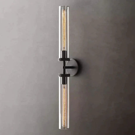 Edwini Modern Knurled Grand Linear Wall Sconce 31" W