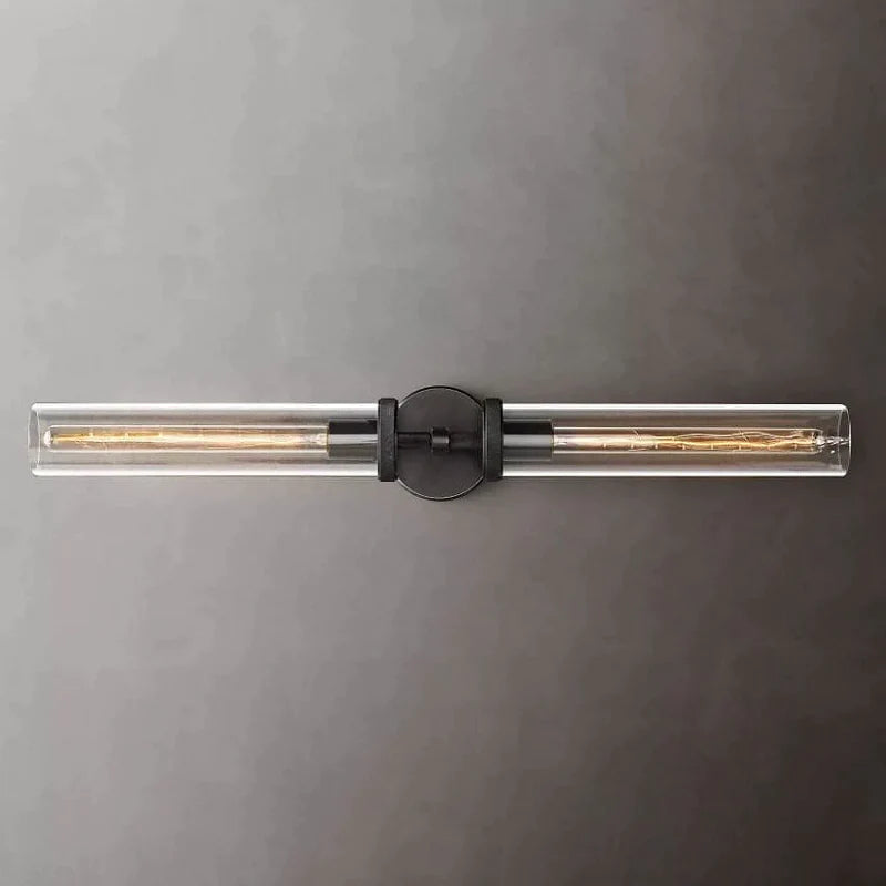 Edwini Modern Knurled Grand Linear Wall Sconce 31" W