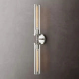 Edwini Modern Knurled Grand Linear Wall Sconce 31" W