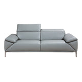 Bellini Modern Living Greta Sofa Light Medium Grey CAT 59. COL 50865 Greta S GRY