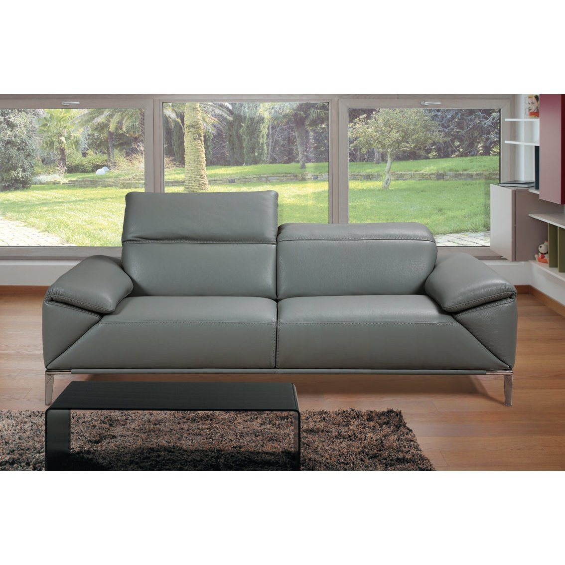 Bellini Modern Living Greta Sofa Light Medium Grey CAT 59. COL 50865 Greta S GRY