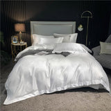 Asia Geometric Cotton Duvet Cover Set Duvet Cover Set - Point Design White / Queen pointdsgn.com