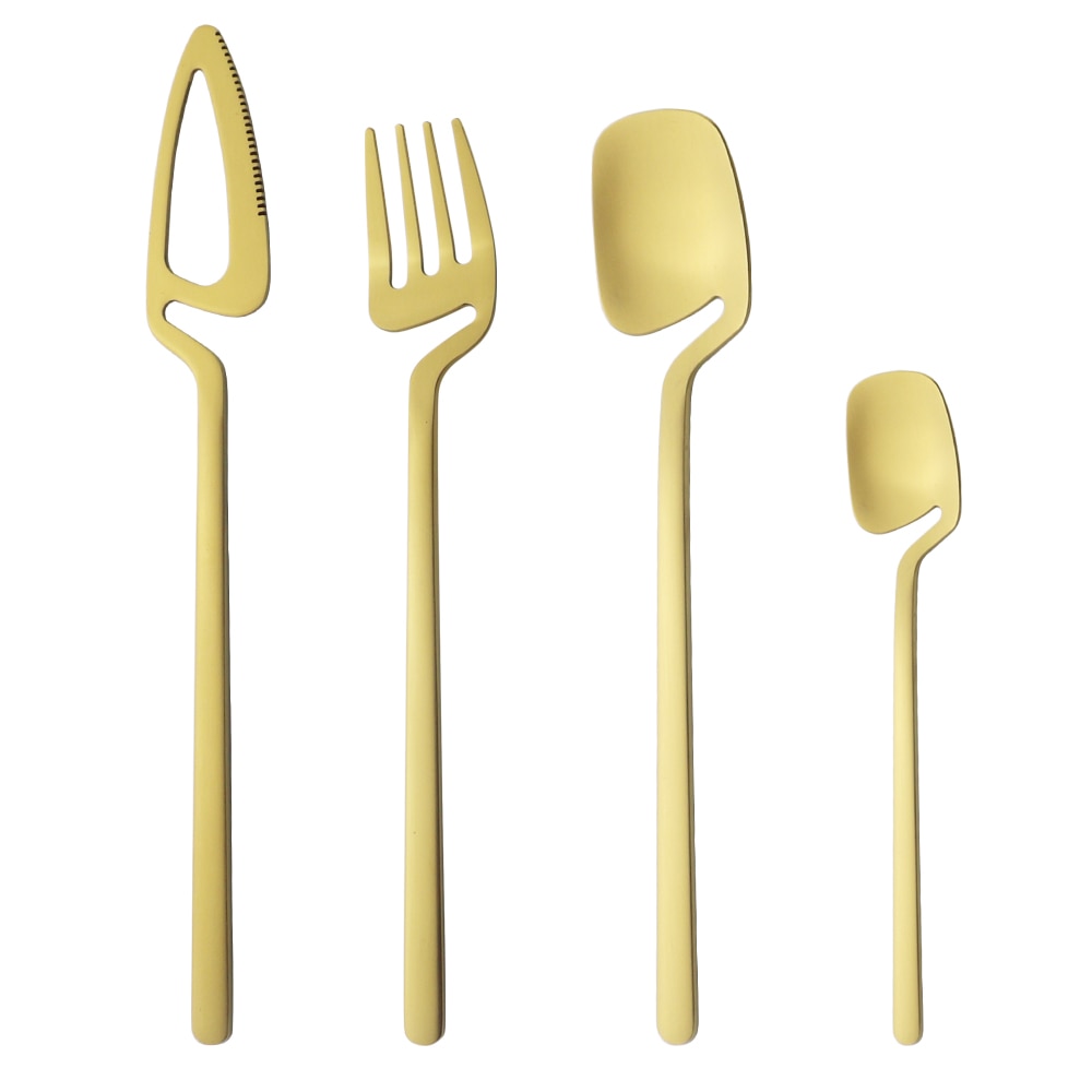 Point Curved Cutlery Set