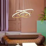 Point Luxury Led Chandelier for Entryway and Dining Room