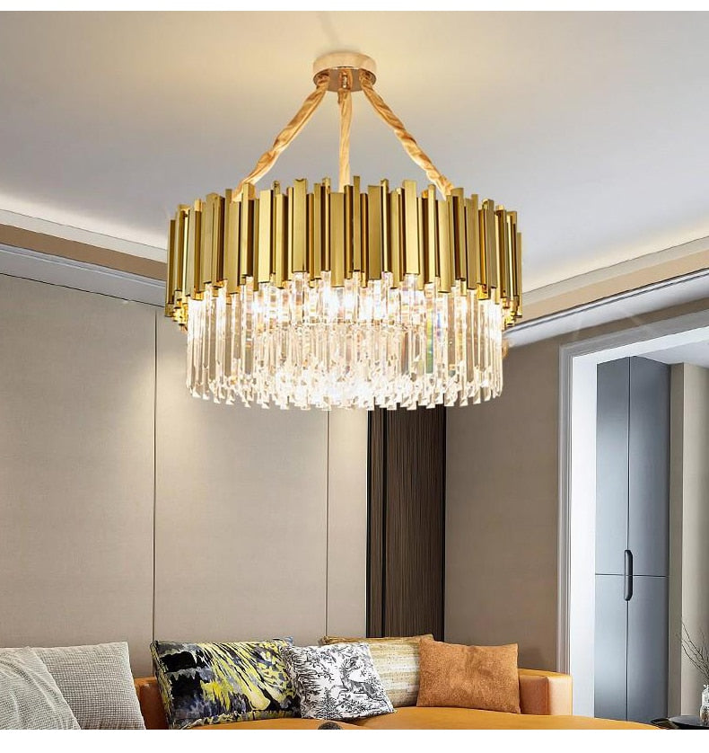 Point Crystal Chandelier