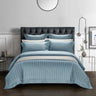 Marnula Egyptian Cotton Premium Soft Silky Duvet Cover Set Duvet Cover Set - Venetto Design Blue / King / 4 Pieces Venettodesign.com