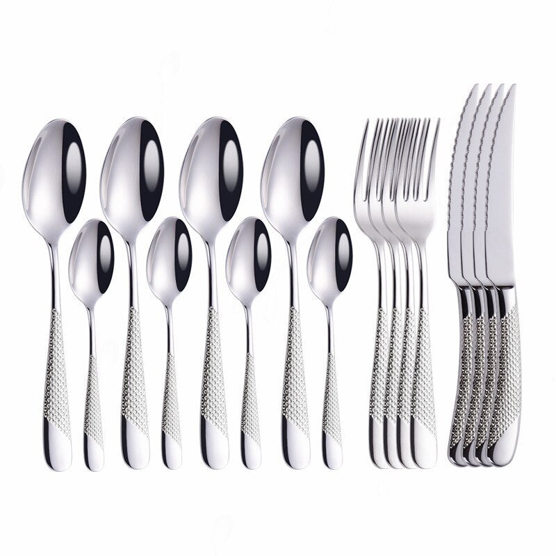 Point Egyptian Style Cutlery Set