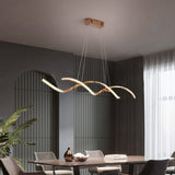 Spiral Lines Chandelier