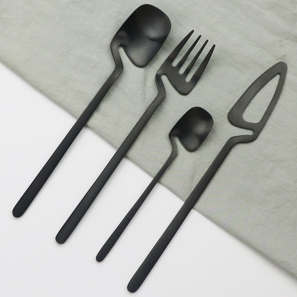 Point Curved Cutlery Set