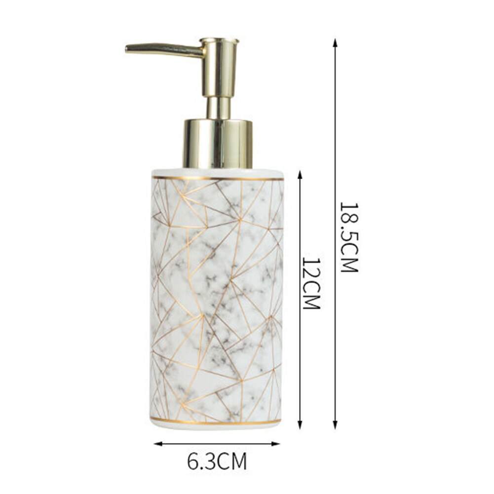 Point Marble Style Soap Dispenser