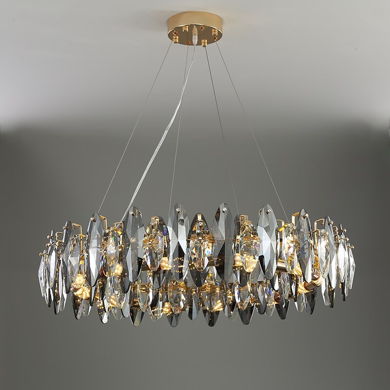 Crystal Drum Chandelier