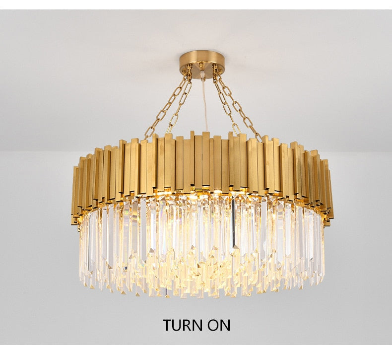 Point Crystal Chandelier