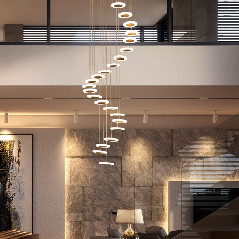 Luminous Circles Chandelier