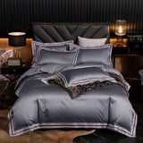 Osmano Luxury Soft Egyptian Cotton Duvet Cover Set Duvet Cover Set - Point Design Color 2 / Fitted Bed Sheet / King size 4Pcs pointdsgn.com