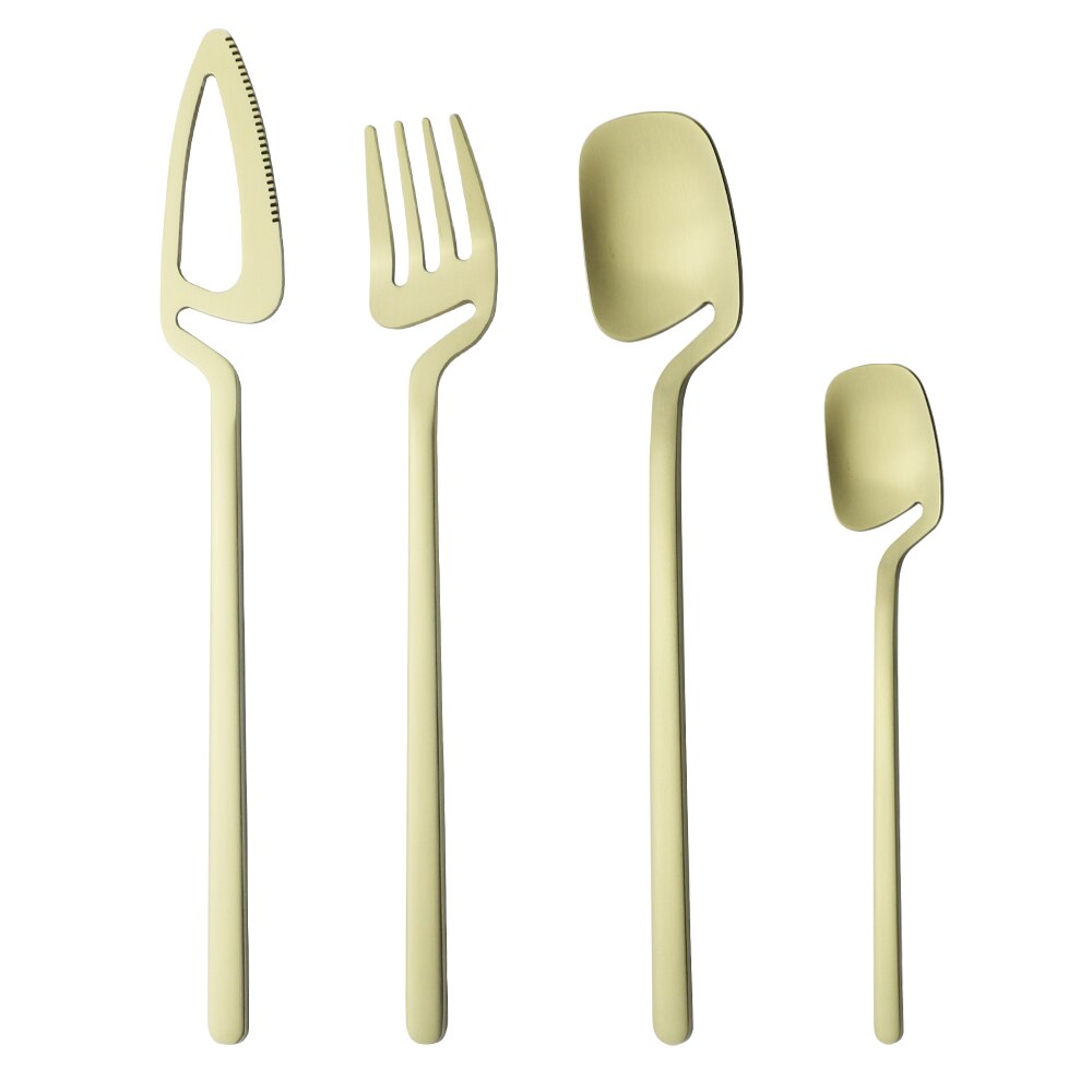 Point Curved Cutlery Set