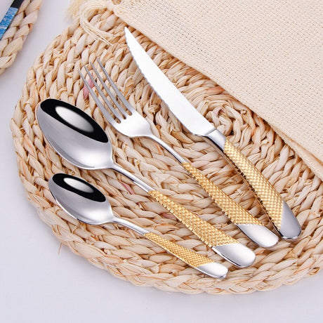 Point Egyptian Style Cutlery Set