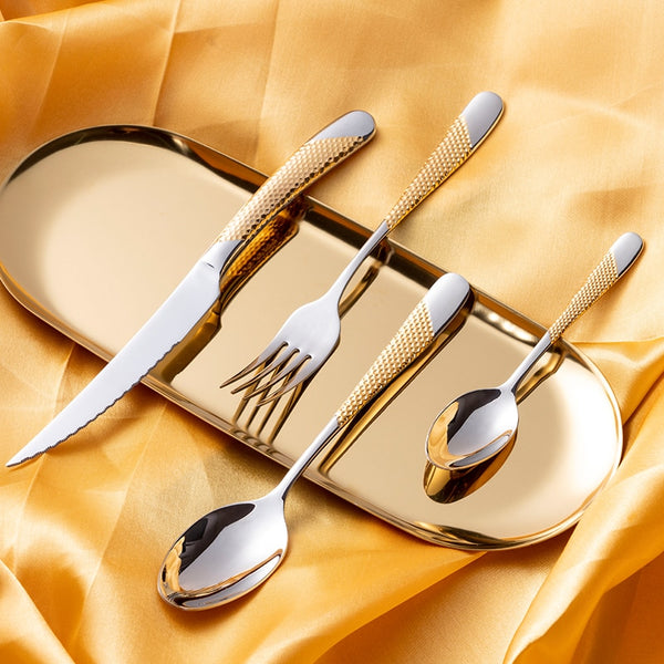 Point Egyptian Style Cutlery Set