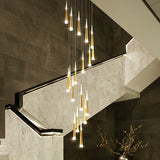 Rain Staircase Chandelier