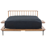 District Eight Distrikt Queen Bed in Hard Fumed/Black HGDA490