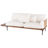 District Eight Distrikt Triple Seat Sofa in Fumed HGDA618